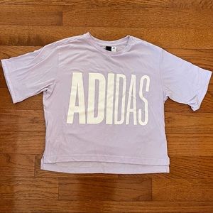 Adidas Short Sleeve Crop Top